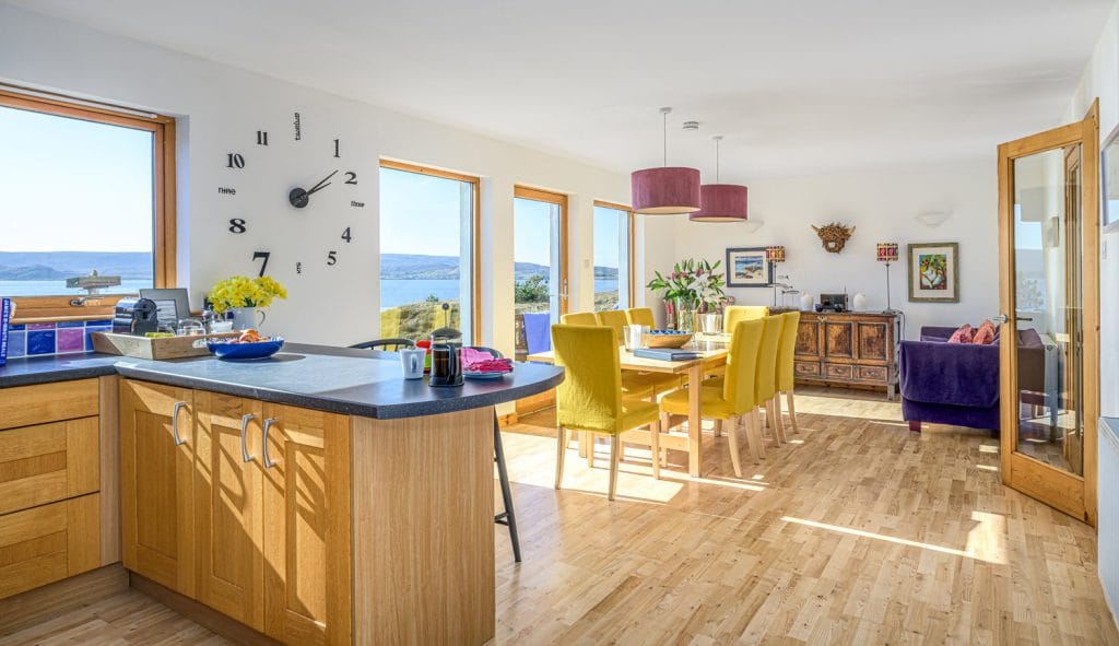 Shore Croft - holiday cottage on Loch Ewe